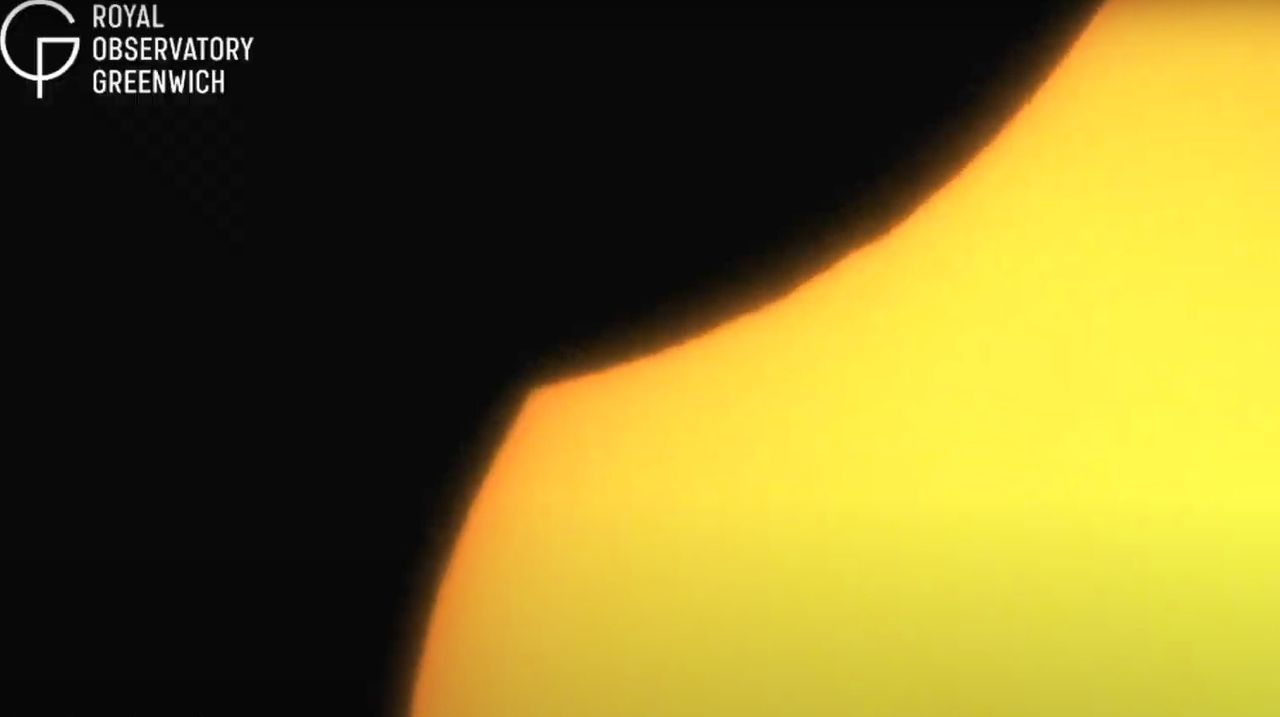partial solar eclipse