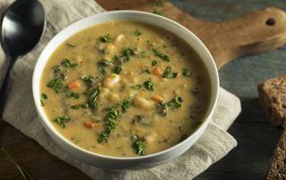 chunky soups, Tuscan bean soup