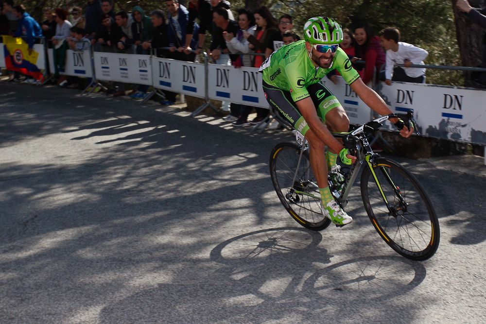 Moreno Moser (Cannondale) finished third