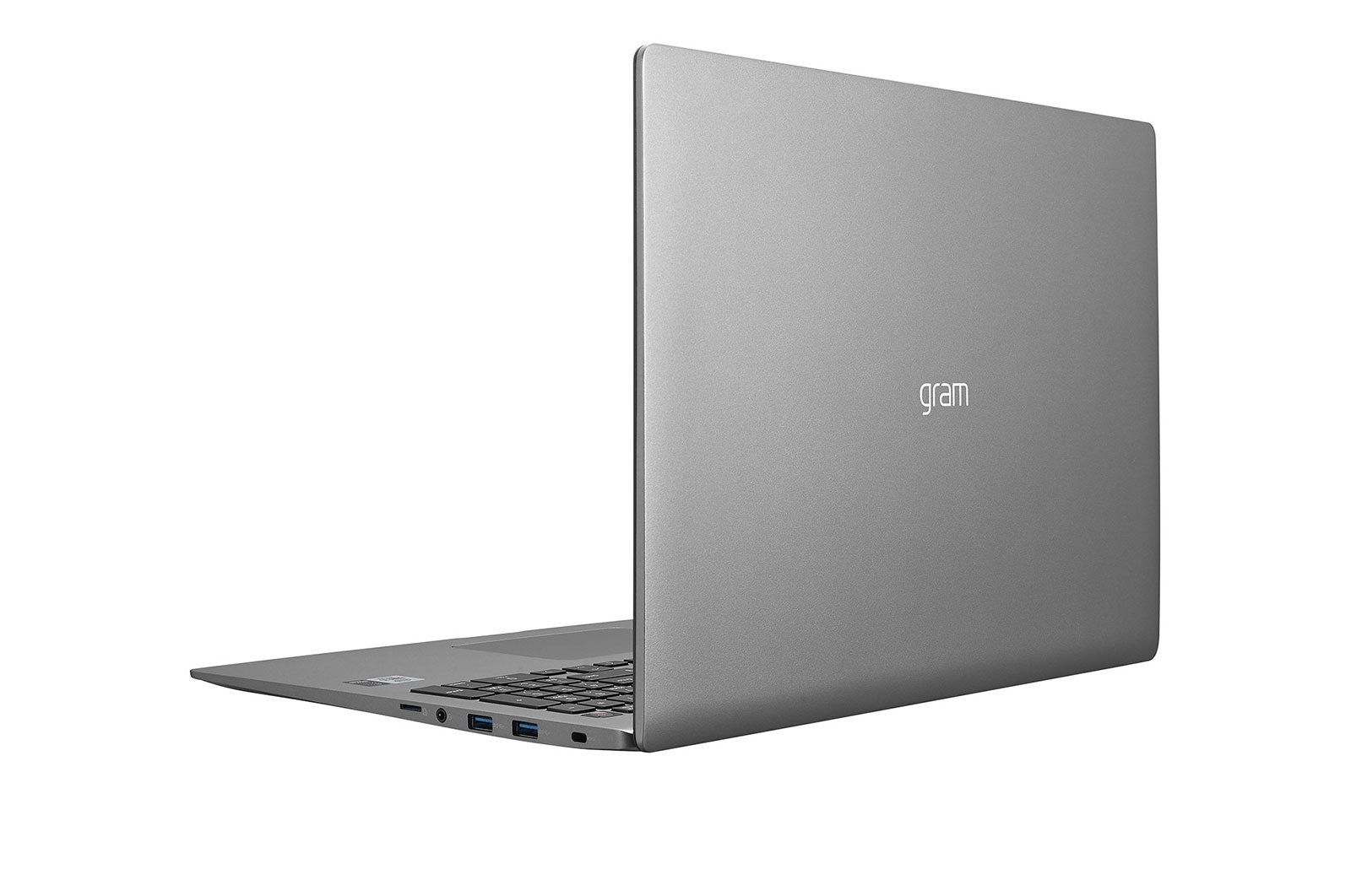 best slim and light laptop LG Gram 17 (2020) against white background