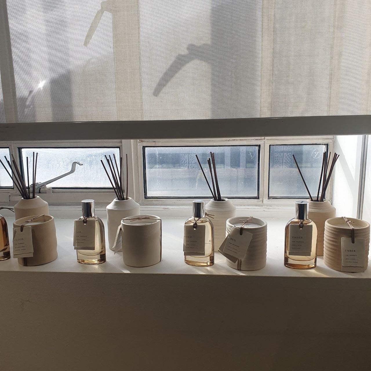 Marks &amp; Spencer's new ceramic range of reed diffusers and scented candles at the brand's press preview