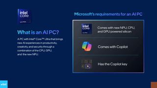 A PC needs these specific requirements to be classified as an "AI PC"