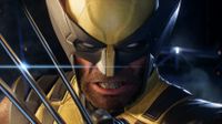 Wolverine with his claws out