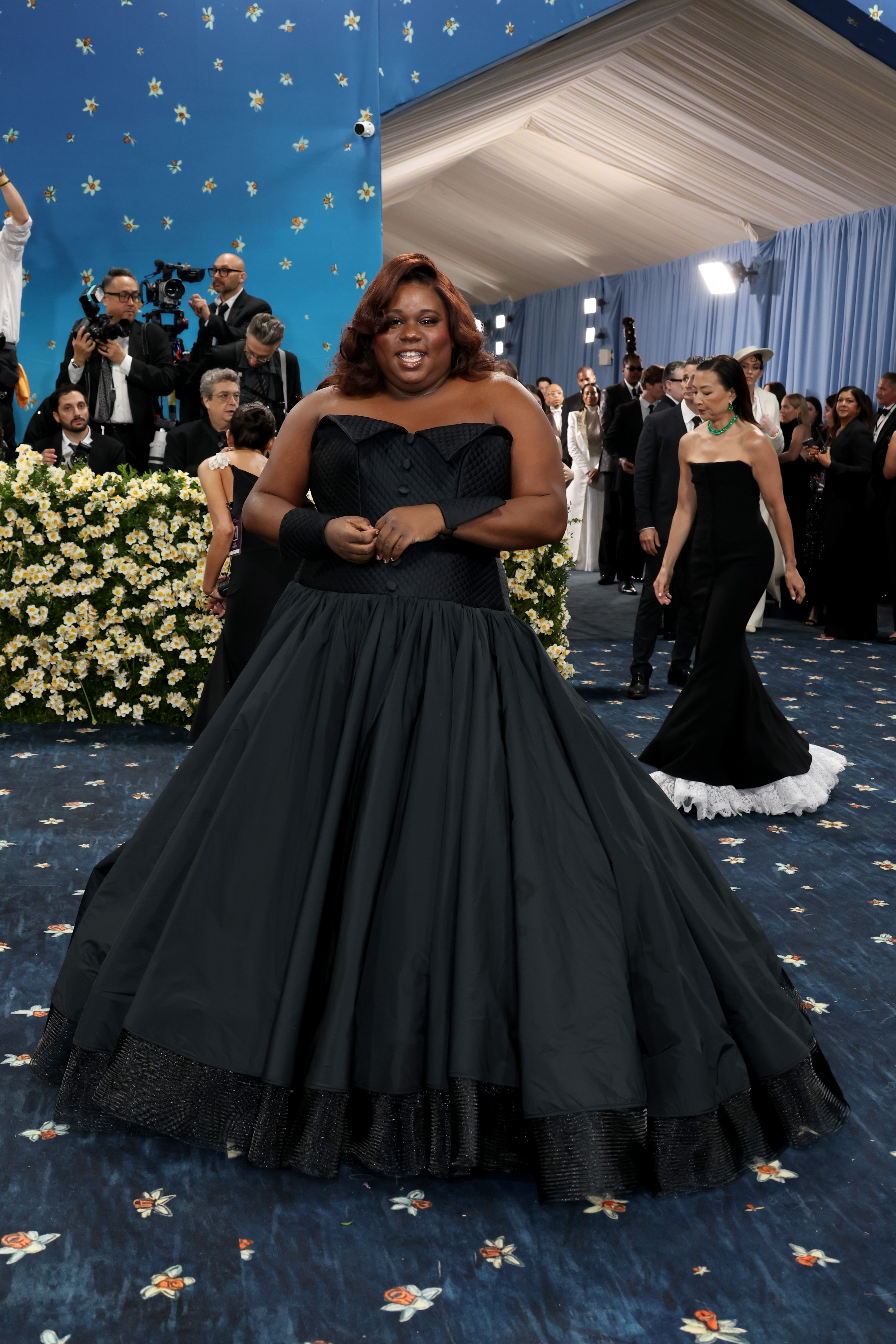 Alex Newell attends the 2025 Met Gala Celebrating "Superfine: Tailoring Black Style" at Metropolitan Museum of Art on May 05, 2025 in New York City. (Photo by John Shearer/WireImage)