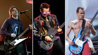 Dave Grohl, Matt Bellamy and Flea: Bellamy says touring with RHCP on the Californication tour 2000 was the making of Muse as a live band