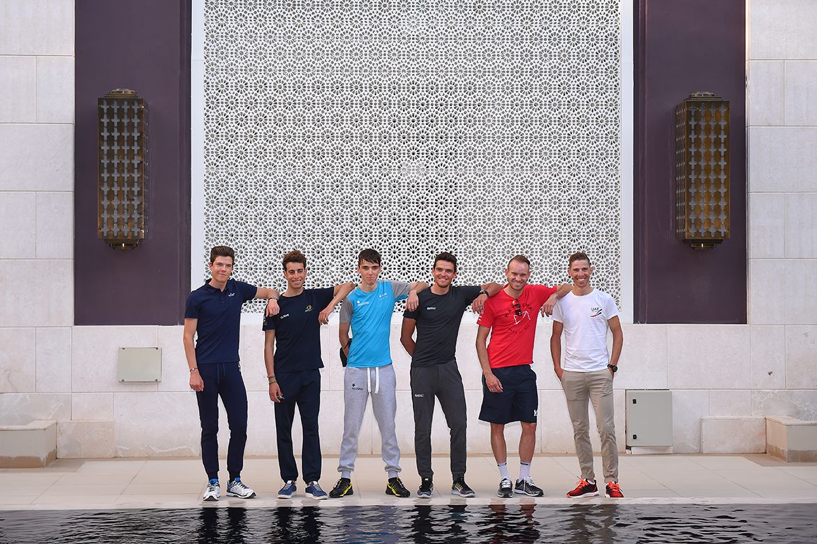 The star riders at the Tour of Oman 2017