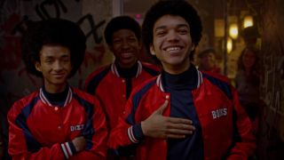 Justice Smith and Jaden Smith in The Get-Down.