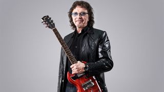 British guitarist Tony Iommi of Black Sabbath, photographed at the Lygon Arms hotel in Worcestershire, England, on January 7, 2020. 