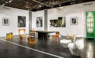 The German gallery worked with Suchi Reddy to design their booth