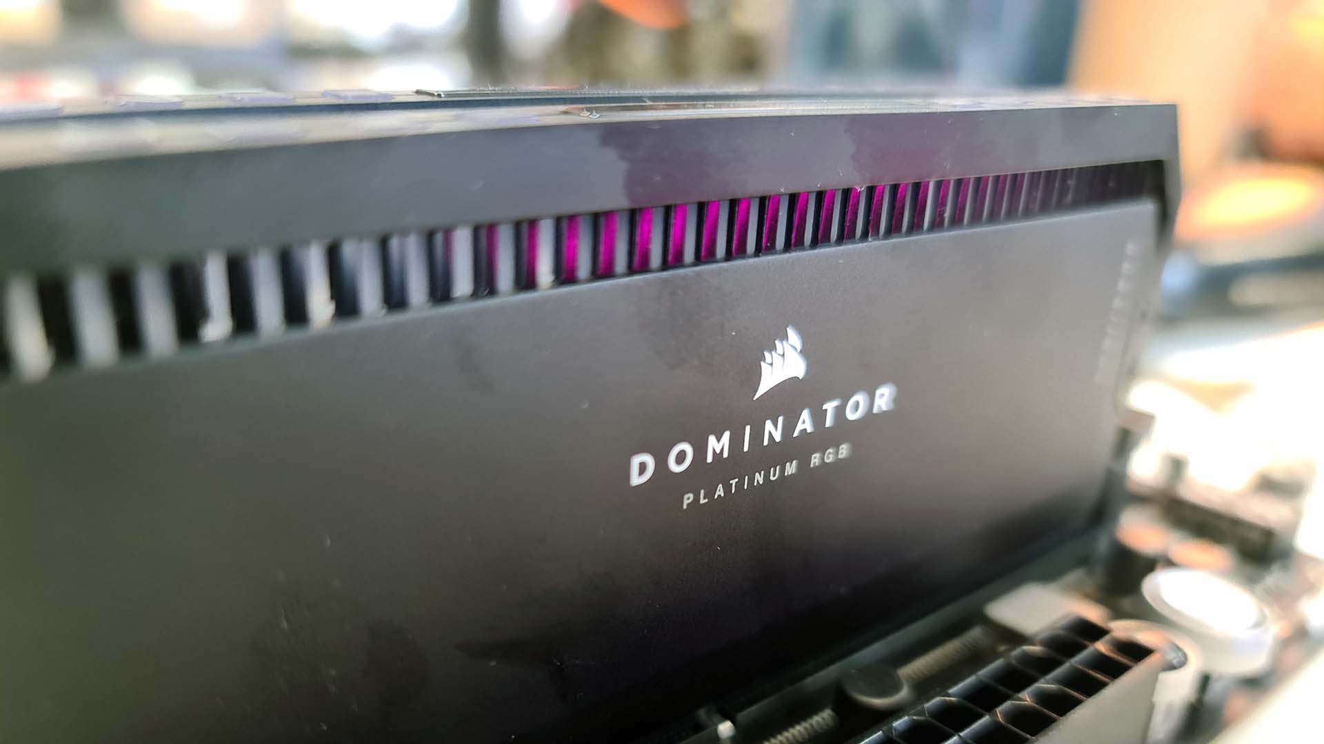 Corsair DDR5 RAM up-close