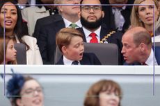 Princess Charlotte, Prince George and Prince William