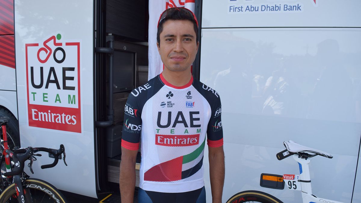 Darwin Atapuma told BikeRadar ahead of stage two that the jersey was lighter and more aerodynamic than the regular team jerseys