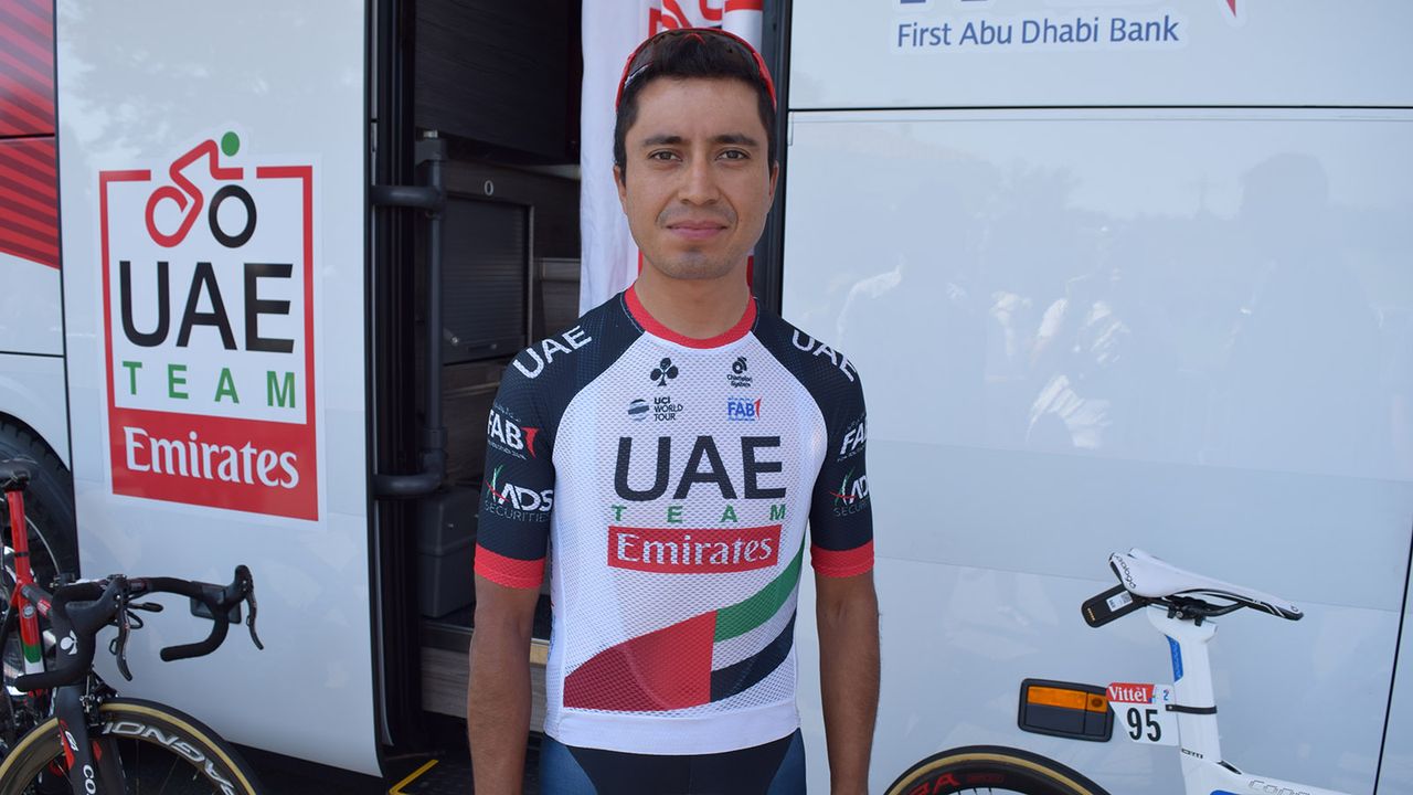 Darwin Atapuma told BikeRadar ahead of stage two that the jersey was lighter and more aerodynamic than the regular team jerseys