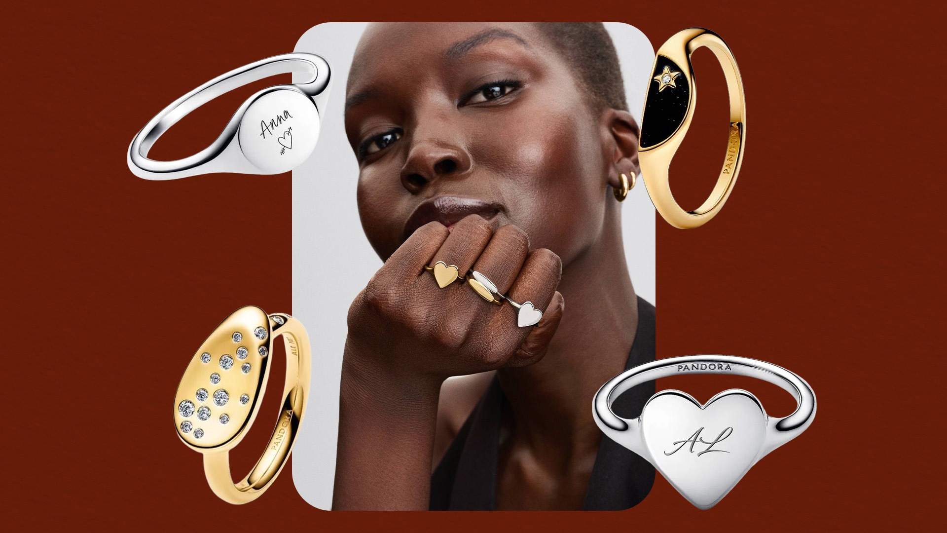 Pandora Signet Rings