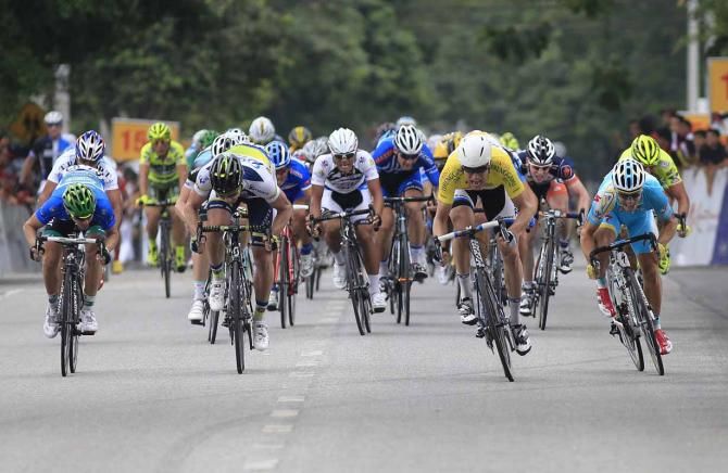 Bos went down the middle of the road to win