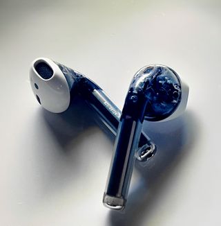 Transparent AirPods