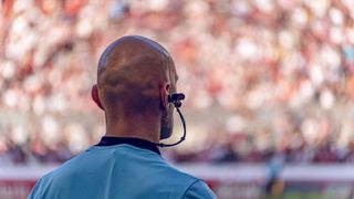 The Riedel RefSuite Ecosystem in the control room and on a referee's headset. 