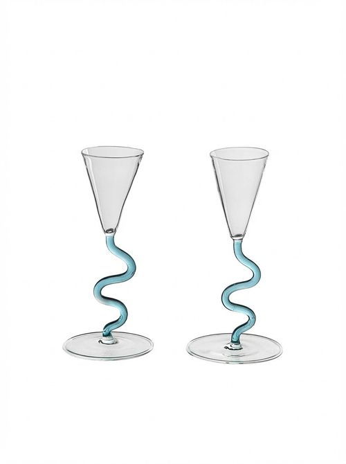 Hand-Blown Aperitivo Glasses (set of 2)
