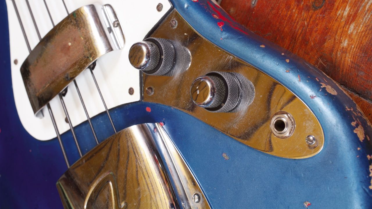 1960 Fender Jazz Bass belonging to Herbie Flowers