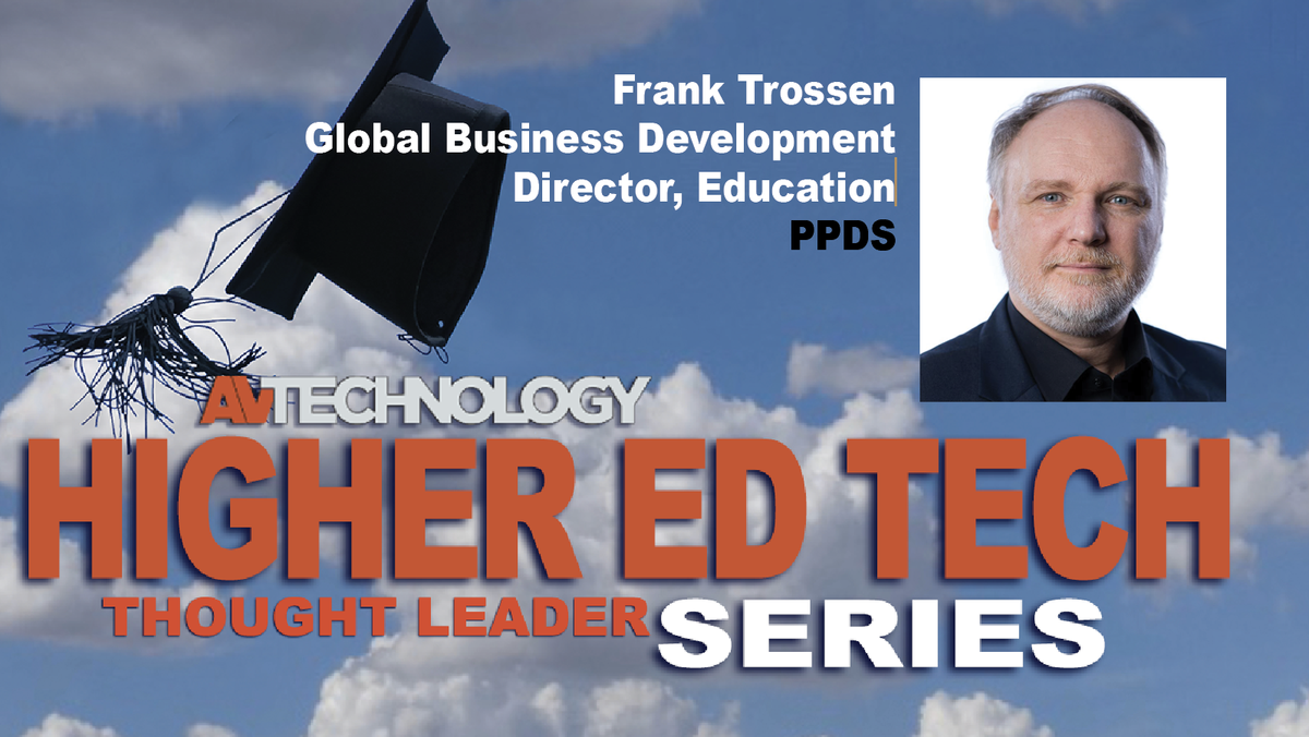 Frank Trossen, Global Business Development Director, Education at PPDS