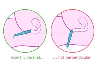 The Period Blog how to insert a tampon