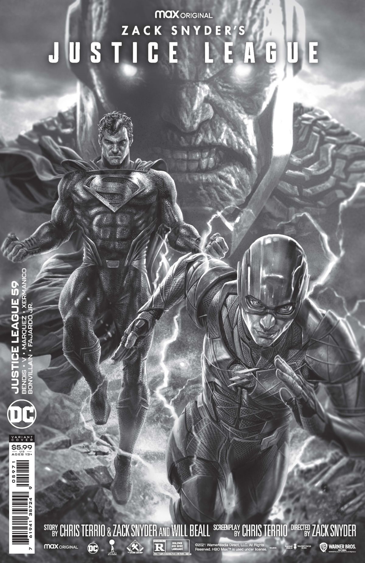 Zack Snyder's Justice League variant covers
