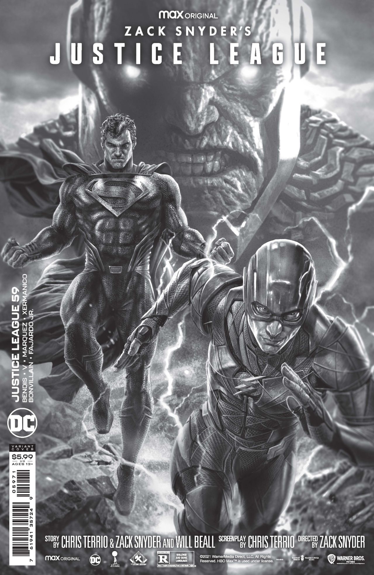 Zack Snyder's Justice League variant covers