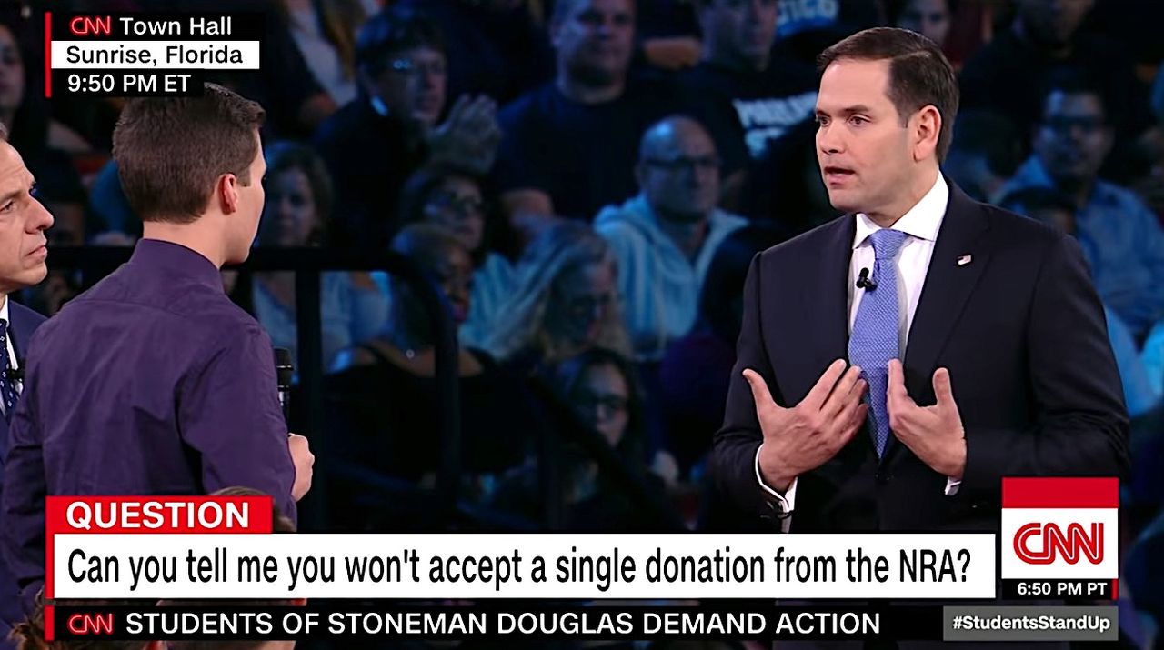 Marco Rubio gets grilled at CNN town hall