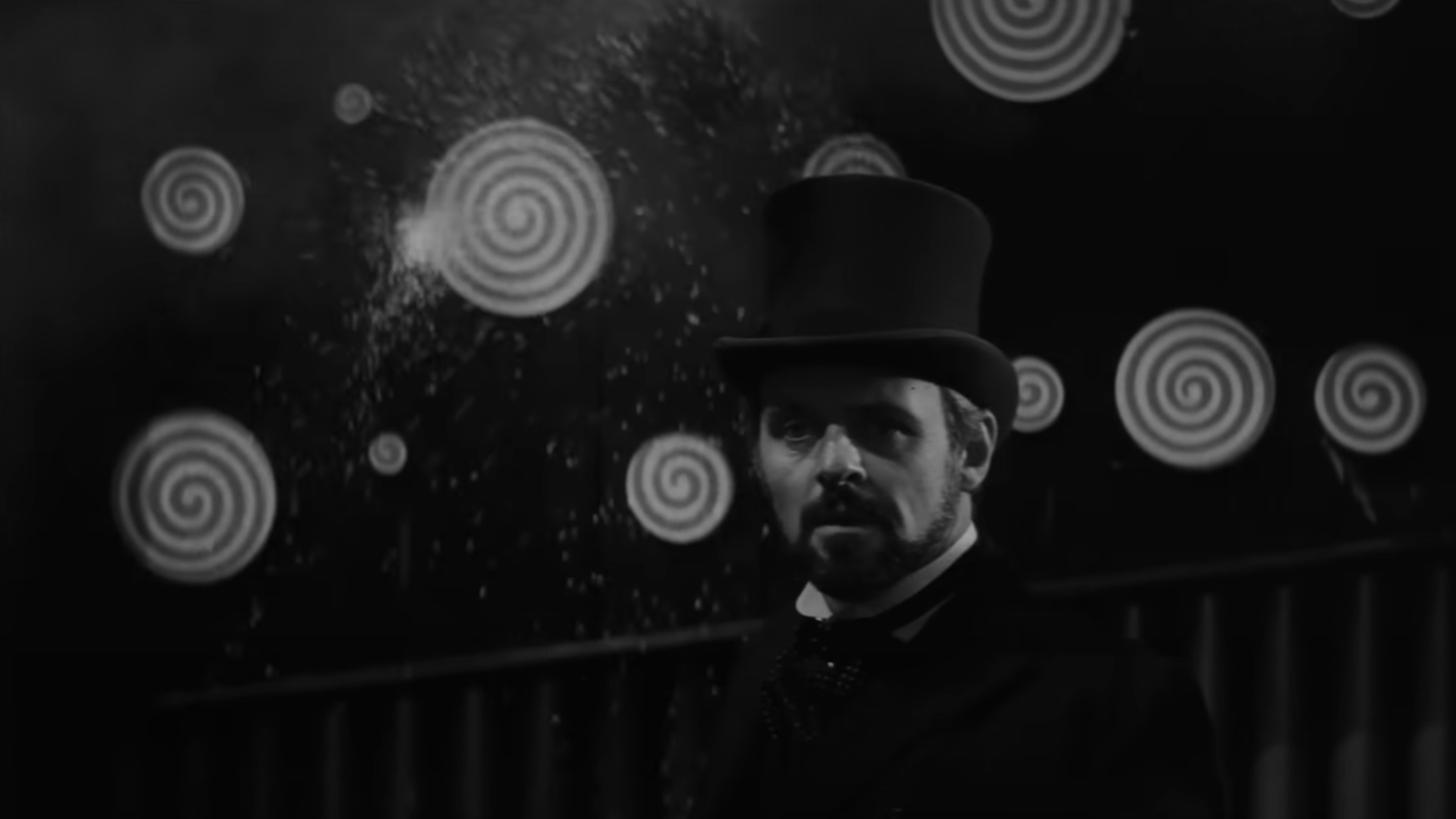 Sir Anthony Hopkins as surgeon Frederick Treves in The Elephant Man.