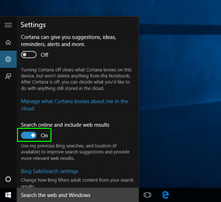 How to Disable Web Results in Windows 10 Search | Laptop Mag