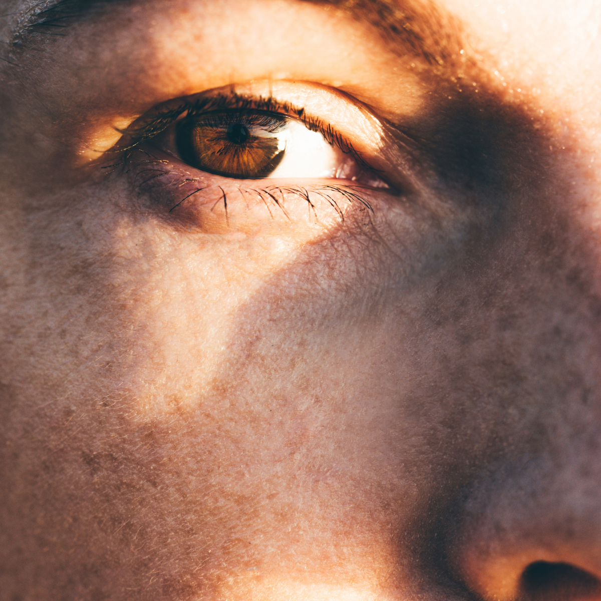 Blepharoplasty &amp; Beautiful face and eye close up