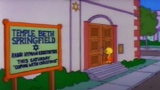 A screenshot from the Simpsons