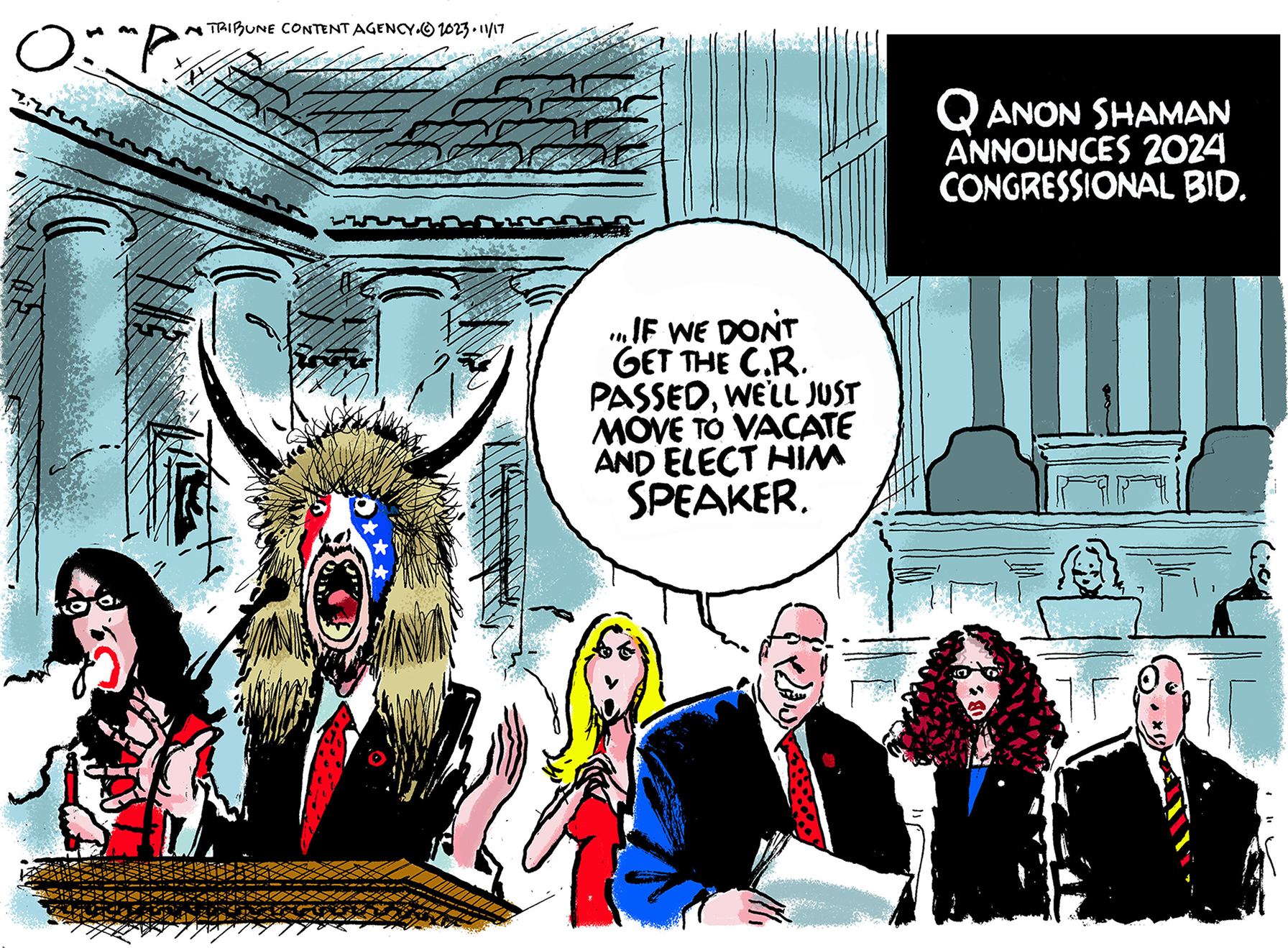 Political Cartoon