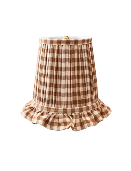 Abby Ruffle Taper Lamp Shade