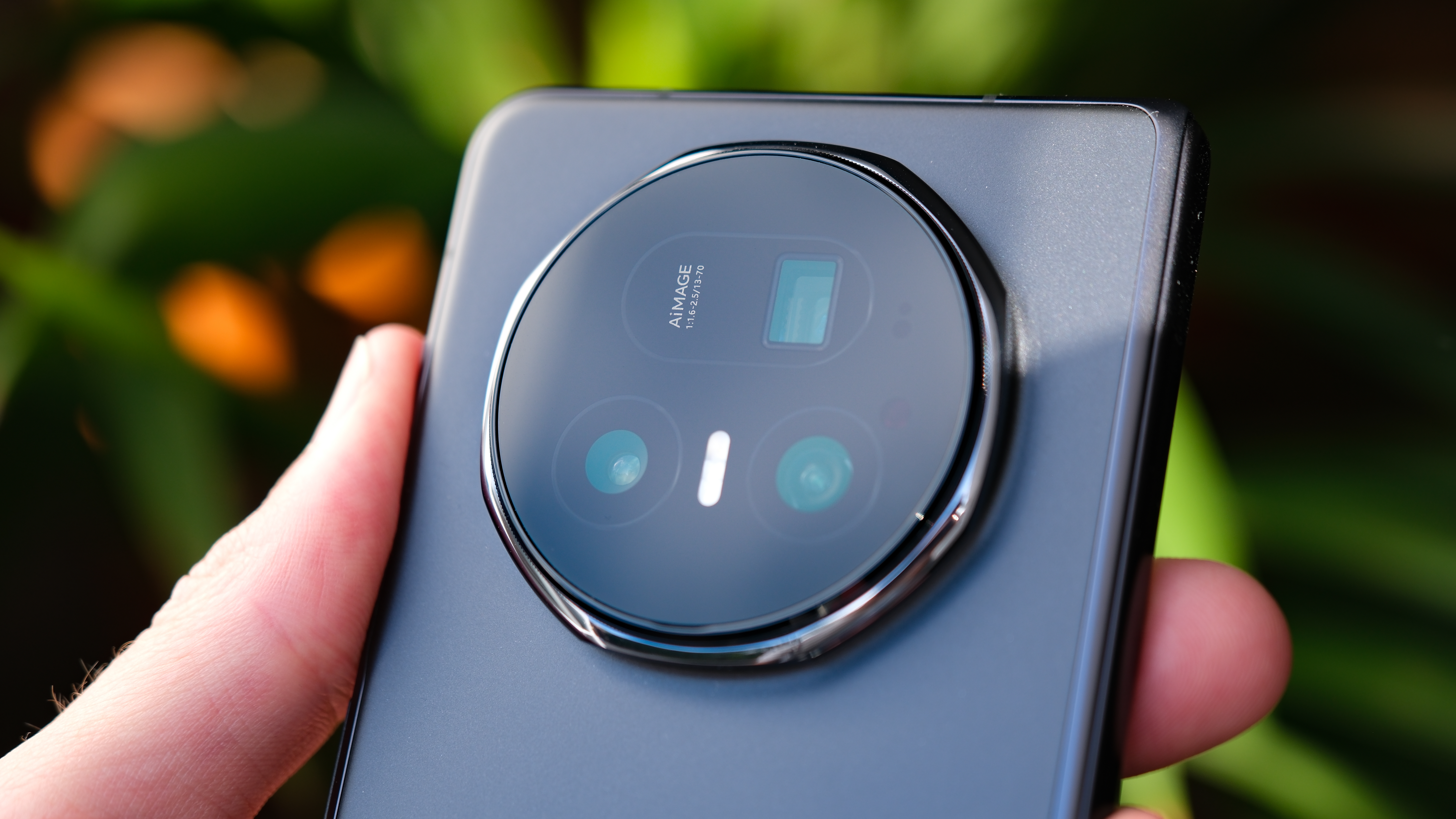 Honor Magic V5 phone cameras close up