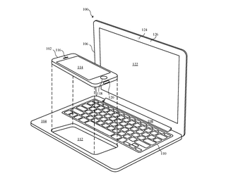 apple patents iphones ipads that dock inside macbooks