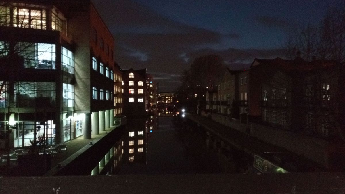 The sun was just setting as this image was taken. Image credit: TechRadar