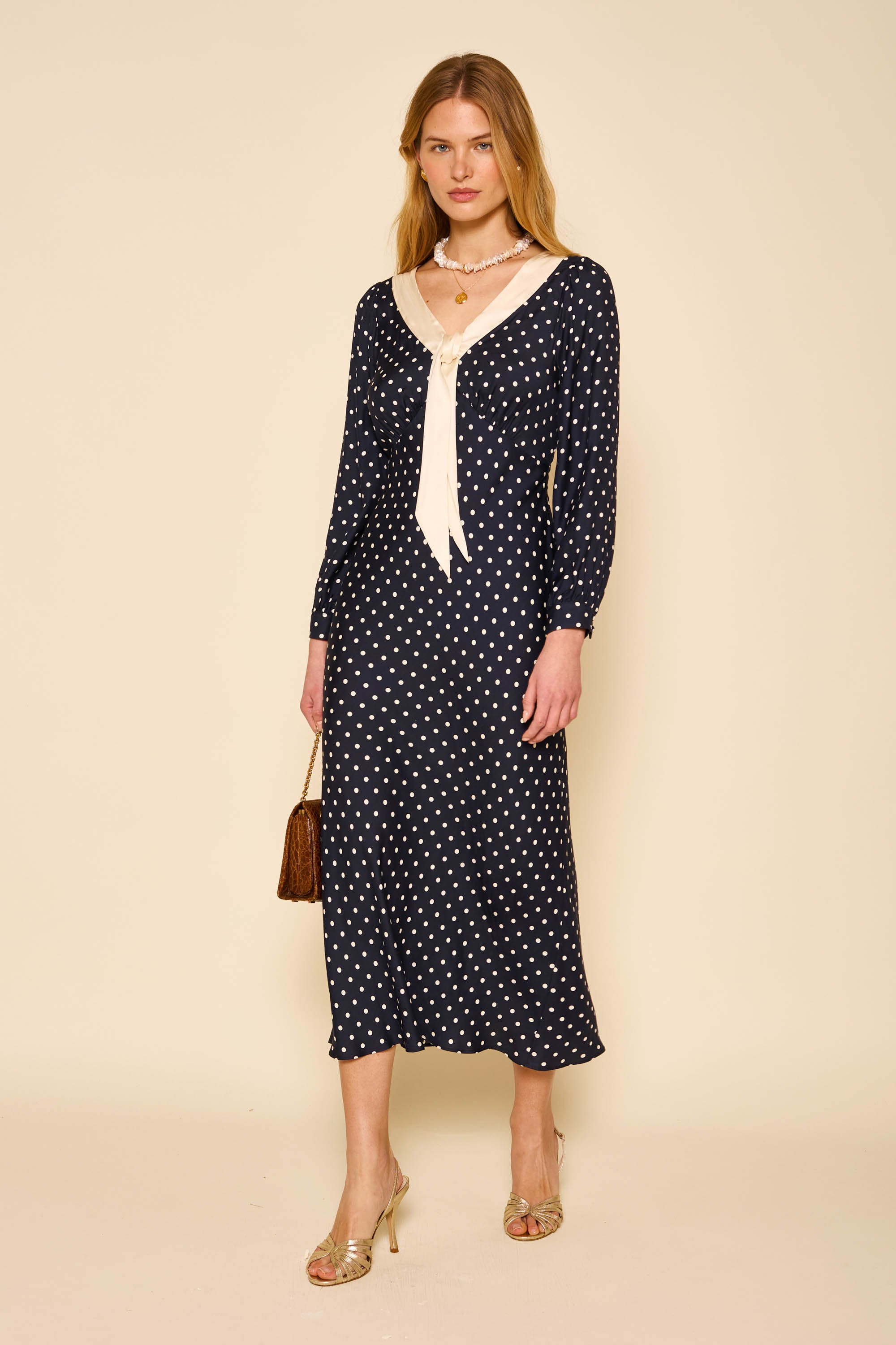 Lotta - Polka Dot Deep Navy
