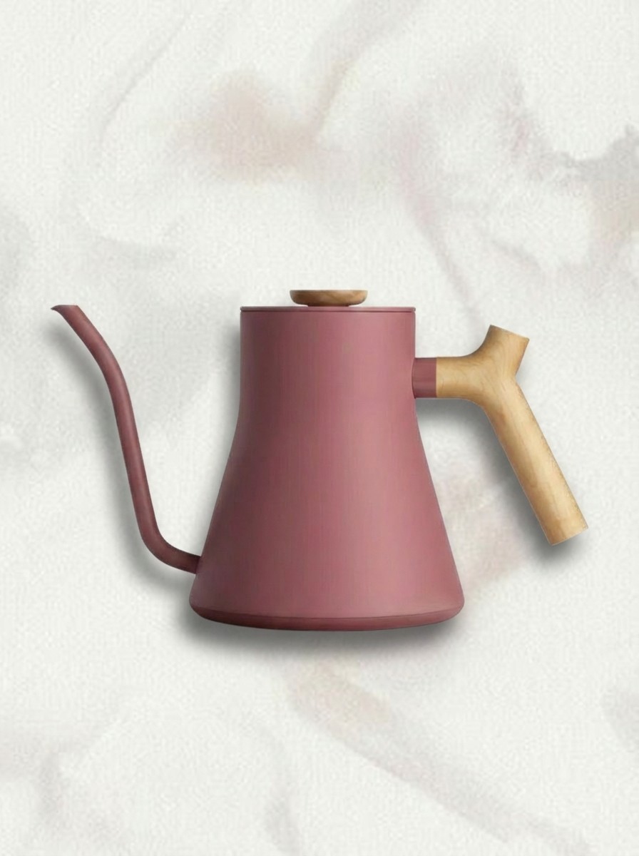 Pink pour-over kettle