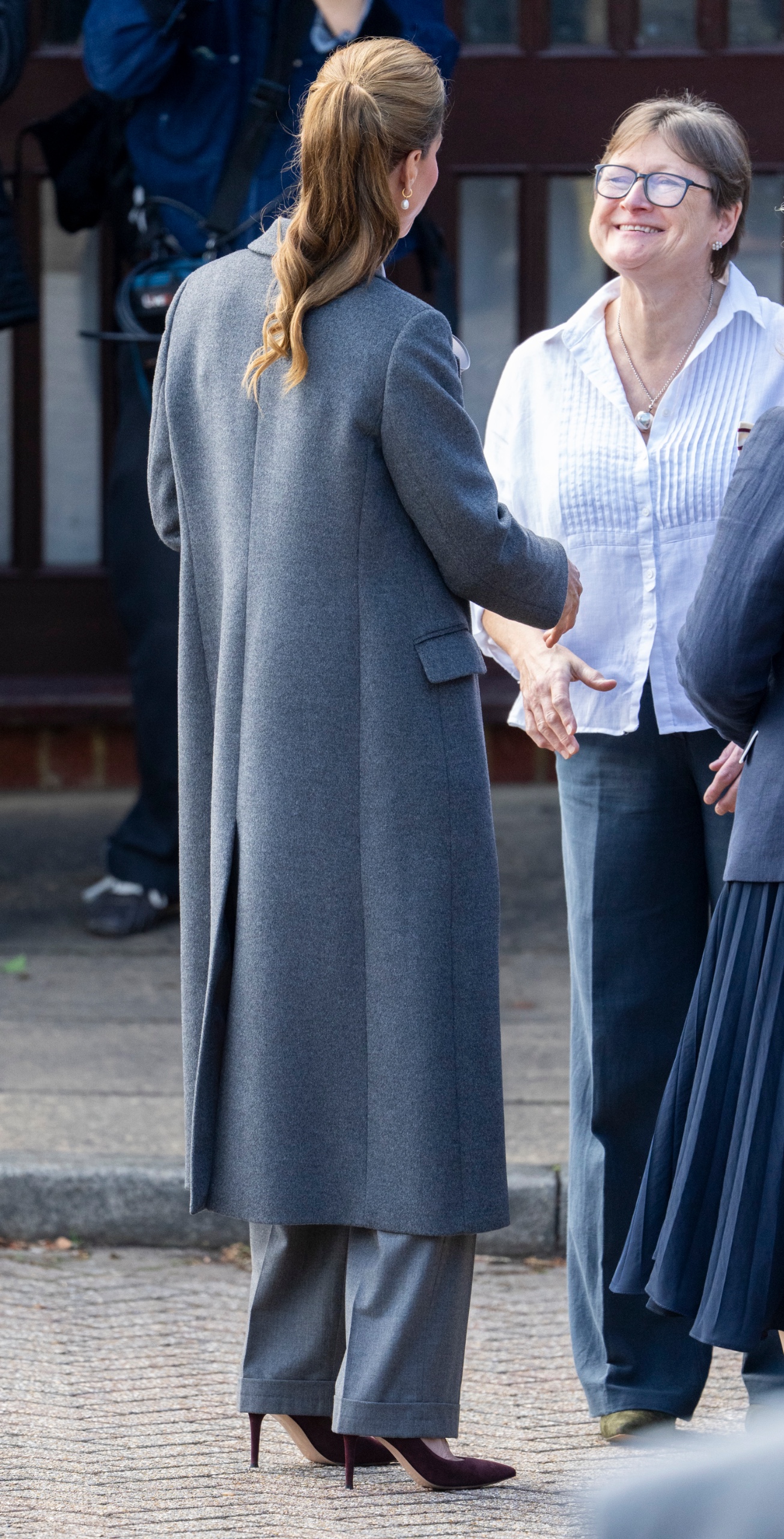 Princess Kate Slick Back Ponytail Trend