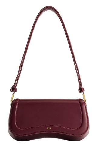 Jw Pei Damen Joy Schultertasche – Deep Claret