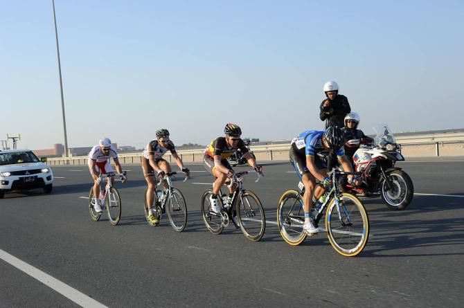 The breakaway powers on, led by Daniel Schorn (NetApp Endura)