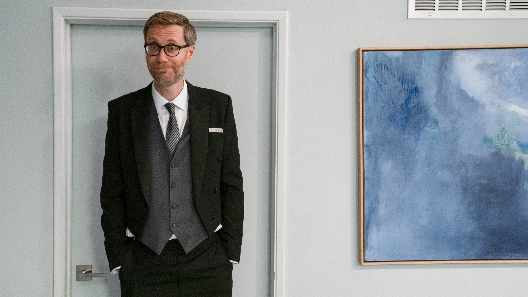 Stephen Merchant, writer, director and star of The Offenders