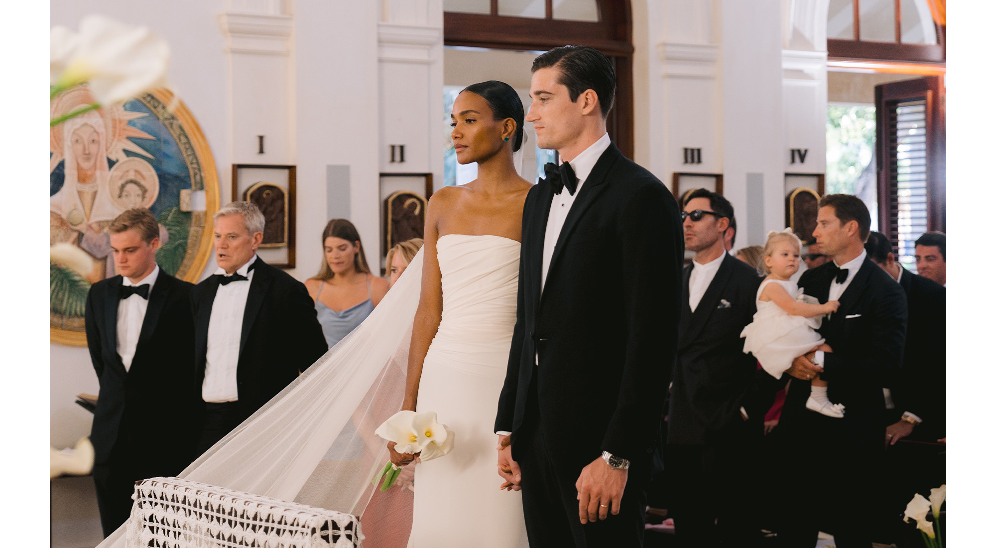 Arlenis Sosa and John McCarty wedding