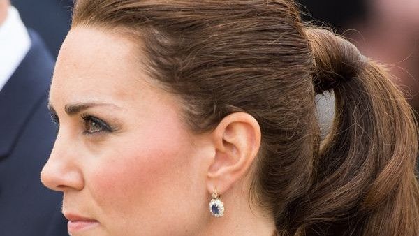 Kate Middleton ponytail