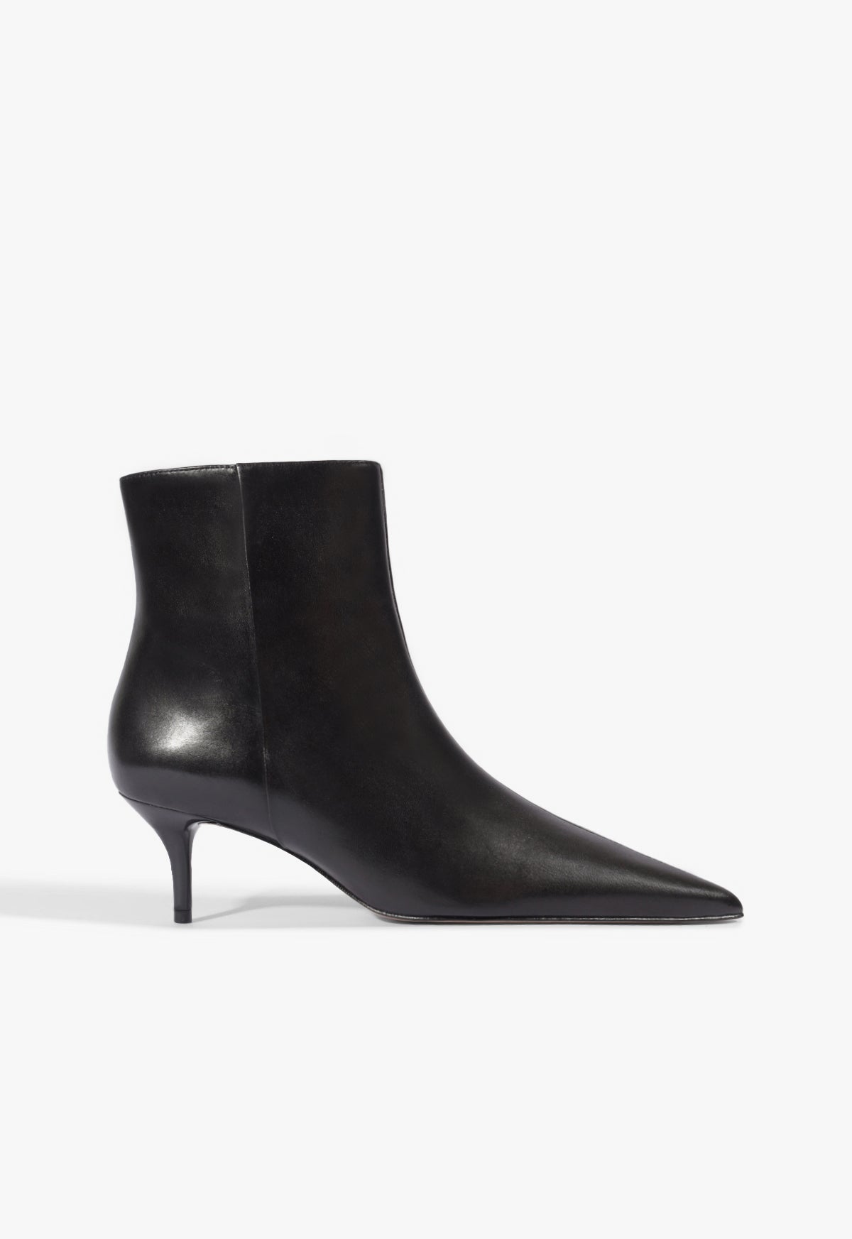 Mikki Mid Bootie - 5 / Black / Leather