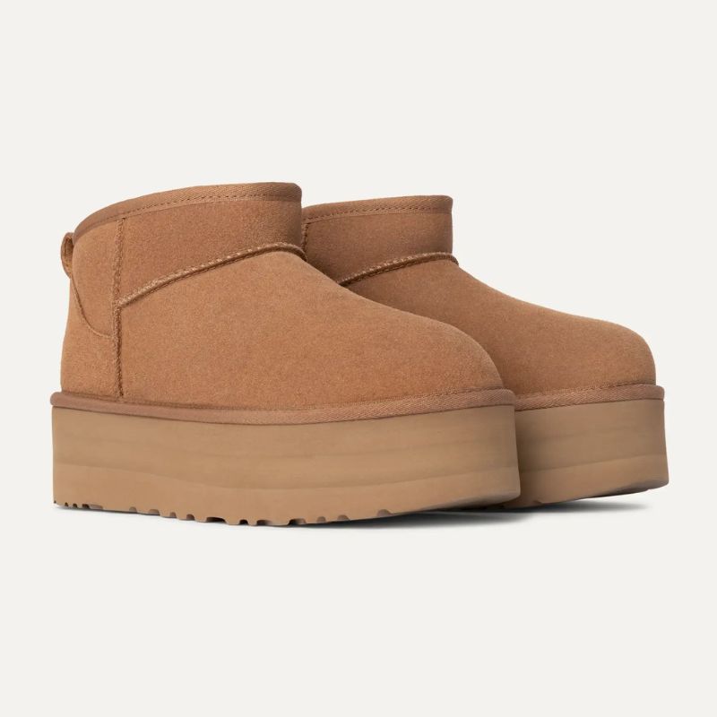 Women&#039;s Classic Ultra Mini Platform Boot cut out 