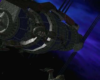 You can't have a Babylon 5 PC game without the actual Babylon 5 ship. In addition, several of the TV show's actors were on board with Sierra to provide voice acting for the title.