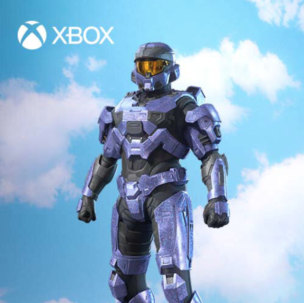 The exclusive in-game unlockable skin for Halo