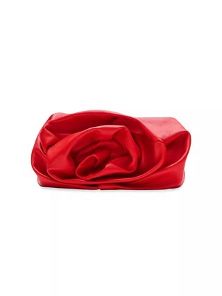 Burberry, Leather Rose Clutch